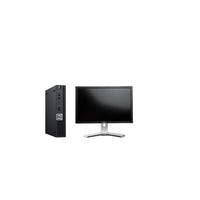 Dell - Ordinateur de bureau 24" OptiPlex 7070 remis à neuf avec moniteur - Intel Core i7-9700T 2,0 GHz - SSD 512 Go - 16 Go RAM - Wi-Fi - Windows 10 Pro-Intel Core i7-9700T