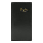Brownline - 2027 agenda de poche mensuel 18 mois avec reliure piqûre à cheval – 6 1/2 po x 3 1/2 po – couleurs assorties-100 % de papier recyclé post-consommation