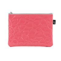 Hilroy - Pochette avec cœurs - rose -Structure plate et élégante qui se glisse facilement dans les sacs ou les sacs à dos, tout en offrant suffisamment d'espace pour y ranger des stylos, des crayons, du maquillage ou des petits accessoires. 