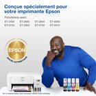 Epson - T522 Bouteille d’encre - Capacité standard - Magenta-Bouteilles d’encre EcoFit - conception avec détrompeur unique qui facilite le remplissage