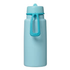 b.box - Gourde isotherme à bec rabattable - 1L - Lagon-Retournez, sirotez et partez – couvercle à paille, poignée de transport et capacité de 1L pour une hydratation sans effort