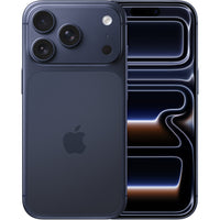 Apple - iPhone 17 Pro - 256 Go - Bleu profond - Bell et Virgin Plus-DESIGN MONOBLOC. PUISSANCE EXCEPTIONNELLE. - Boîtier monobloc en aluminium forgé à chaud, pour une puissance inégalée sur iPhone