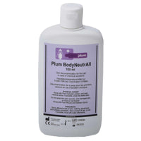 Vaporisateur À Pompe 100ml Plum Bodyneutral-Pour une décontamination rapide et efficace des corps et des surfaces en contact avec des substances dangereuses corrosives et toxiques telles que les acides et bases fortes, les oxydants, le formaldéhyde, les phénols, les solvants organiques, l'acide fluorhydrique et les fluorures
