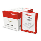 Staples - Papier copie, 20 lb, 8,5 po l x 11 po H, blanc, 5000 feuilles-Poids : 20 lb