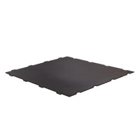 Edgewood - Tuile à Emboîtement Voyager Résidentiel Fitness à Domicile, Absorbe Les Chocs Et Les Sons - 24 po l x 24 po L x 1/4 po P - Noir-Plancher tuile fitness