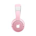 tonies - Casque d’écoute Bluetooth - Rose nuage -Avec une autonomie allant jusqu’à 40 heures sur une seule charge (25 heures avec les lumières à DEL allumées), ils sont parfaits pour les longs trajets et les grandes aventures