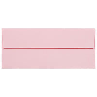 JAM Paper Enveloppes format invitation avec fermeture gommée, 4 1/8 x 9 1/2 po, rose pastel pâle, 1000/paquet-Rose pastel pâle