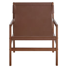 Modway - Sonora Cuir Fauteuil à bandoulière - Brun de muscade-7