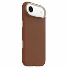 OtterBox - Étui Symmetry Cactus Leather MagSafe avec Contrôle de la Caméra pour iPhone 17 Air - Selle Dessert Brun-Fabriqué avec un substitut de cuir à base de cactus éthique, beau et durable par Desserto