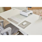 Fellowes - Repose-poignet pour souris Breyta XL avec coussin HEX - Sable-Fabriqué avec 74 % de contenu recyclé post consommation et entièrement recyclable grâce au programme de reprise de Fellowes