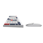 Havit - Ensemble combiné clavier et souris sans fil bimode - Blanc-4