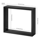 Hudson&Canal - Console Osmond 91 cm (36 po) - Grain noir-9