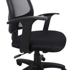 Brassex - Kelvis Chaise de bureau - noire-Vérin à gaz de 100 m