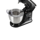 Commercial Chef - Batteur sur socle électrique de 4,7 pintes-Accessoires pour mélangeur : En plus d'un bol en acier inoxydable brossé de 4,7 pintes, sont inclus quelques accessoires fantastiques pour mélangeur sur socle. Un crochet pétrisseur, un batteur et un fouet à la fine pointe de la technologie vous aident à trouver la bonne texture pour votre mélange. De plus, un protecteur antiéclaboussures vous aide à maintenir une expérience de cuisson propre et sans dégâts.
