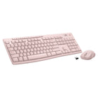 Logitech - MK270 Combo Clavier et Souris Sans Fil - Rose-Plug and Play Fiable : Le récepteur USB offre une connexion sans fil fiable jusqu'à 10 m(1), oubliez les interférences et délais. A emporter avec vous où que vous utilisiez votre ordinateur
