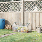 Outsunny - serre tunnel mini portable 47 po L x 23,6 po l x 23,6 po H avec 2 fenêtres- Housse en chlorure de polyvinyle, robuste, durable et résistante  
