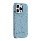 Mellow - etui bio compostable pour Apple iPhone 13 Pro, bleu fiji-Un visuel unique - Vous ne trouverez pas deux etuis pareils.
