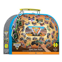 Eurographics - Casse-tête géant de plancher Monster Jam - 74 pièces-Carton recyclé