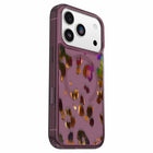 OtterBox - Étui Symmetry MagSafe avec Contrôle de la Caméra pour iPhone 17 Pro - Léopard Rose Shift-Design ultra-élégant qui épouse les lignes de votre téléphone
