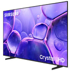 Samsung - Téléviseur intelligent LED Tizen 4K Crystal UHD HDR série U8000F de 75 pouces-Design MetalStream