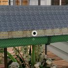Outsunny - Jardinière surélevée galvanisée 7,5 pi x 3,6 pi avec couverture-Une toile d'ombrage prévient les coups de soleil et la déshydratation des plantes et peut être fixée avec des piquets et des cordes 