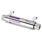 iSpring - UVF11A filtre à eau ultraviolet - 11 watts - 110 volts - 10 po de longueur - contrôle intelligent du débit-Intelligent et économique: L'interrupteur à capteur de débit intelligent active et désactive automatiquement le filtre UV sous évier en fonction du débit d'eau, économisant ainsi l'énergie et prolongeant la durée de vie de la lampe UV.