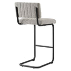 Modway - Parity Boucle Tabourets de comptoir - Taupe noir - Ensemble de 2-Capacité de poids : 330 lb