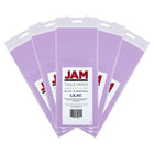 JAM Paper - Papier de soie - Violet Lilas - 50 feuilles-Ce papier de soie est fabriqué à partir de papier colouré de 10 lb, présente une finition lisse et est facile à utiliser