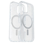 Otterbox - Étui Symmetry Clear MagSafe Stardust 3.0 pour iPhone 16-Boutons tactiles similaires à ceux de votre téléphone