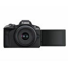 Canon - EOS R50 Appareil photo sans miroir avec objectif RF-S 18-45 mm f4.5-6.3-L'appareil photo peut sélectionner et suivre automatiquement le sujet, permettant ainsi une photographie qui maintient facilement la mise au point