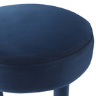 Modway - Toulouse Performance Velvet Tabouret de bar - Midnight Blue Gold-8