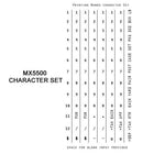 Motex - Pistolet de prix Motex 5500 Plus - 1 ligne - 8 caractères-1 ligne - 8 caractères