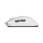 Cybeart - Artemis Souris sans fil ultra-légère tri-mode - Blanc-1000 Hz avec un temps de réponse de 1 ms pour une saisie instantanée, sans décalage, et un contrôle ultra-fluide. Capteur optique PixArt 3311 avec 24 000 DPI, 300 IPS et 35G d’accélération, offrant un suivi précis et réactif pour le gaming et la productivité
