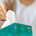 Kleenex - Mouchoirs Professional - 2 épaisseurs - Boîtes cubiques verticales de mouchoirs pour entreprises - Blancs -Blancs
