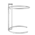 Modway - Eileen Grey Métal Table d’appoint - Argent-Livré entièrement assemblé