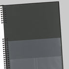Brownline - 2027 agenda hebdomadaire CoilPro avec couverture rigide imitation lézard – 11 po x 8 1/2 po – noir-Format de page: 11 po H x 8-1/2 po l