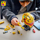 LEGO - Editions Formula 1 Le casque Scuderia Ferrari HP - Lewis Hamilton -L’appli LEGO Builder permet de suivre votre progression et faire pivoter les modèles