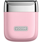 Yoose - Rasoir électrique portable rotatif Nano - Rose-Conception compacte et portative : Format de poche et léger, il se glisse facilement dans un sac à main ou un sac de voyage pour une utilisation n'importe où