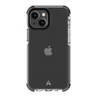 AXS - PROShield Plus etui transparent teste contre les chutes pour Apple iPhone 13 mini, Noir-Fabrique avec un revêtement anti-jaunissement