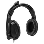 Adesso - Xtream H5 Casque filaire stéréo - Noir-Large plage de fréquences de 20 Hz à 20 kHz pour des aigus précis et des graves profonds