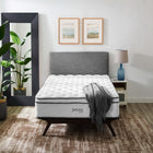 Modway - Jenna 14 po Ressorts et mousse Matelas simple-Couche de mousse respirante de 3 po