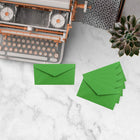 JAM Paper - Enveloppes Monarch - 3,875 x 7,5 - vert recyclé - paquet de 50-Couleur : vert de Noël