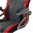 OSP Designs - Chaise de course - gris anthracite avec garniture rouge-Pivot sur 360º 