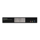IOGEAR - Commutateur KVM matriciel DisplayPort 4K Dual View à 2 ports-Commutation de port via les boutons-poussoirs du panneau avant, les raccourcis clavier, la molette de la souris sur une souris à 3 boutons1 ou le sélecteur de port à distance