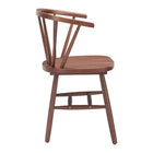 Zuo - Stenger Chaise de salle à manger - Noyer - Ensemble de 2-Dimensions: 18,3 po L x 20,1 po L x 30,1 po H