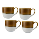 Maxwell & Williams - Tasse Horizon Sand 410 ml - Lot de 4-Fabriqué en grès durable