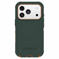 OtterBox - Étui Defender Pro MagSafe avec Contrôle de la Caméra pour iPhone 17 Pro - Coopersmith Vert-Ouverture conçue avec précision pour une interaction facile avec le contrôle de la caméra sans compromettre la protection