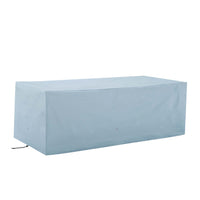 Modway - Conway Terrasse extérieure Housse de meubles, 79 po L x 27,5 po H x 37,5 po P, Gris-Housse pour meubles de patio extérieurs Conway