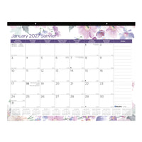 Blueline - 2027 Calendrier sous-main mensuel Passion - 22 po x 17 po - bilingue-12 mois, de janvier à décembre