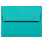 JAM Paper - Enveloppes d'invitation colorées A2 - 4,375 x 5,75 - bleu mer recyclé - Paquet de 50-Caractéristiques de l'enveloppe : Fermeture à rabat droit gommé, finition en papier lisse de haute qualité, fabriquée avec 30 % de matériaux recyclés